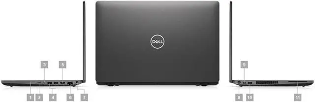 Alt view image 3 of 8 - 2019 Dell Precision 3541 Laptop 15.6" - Intel Core i7 9th Gen - i7-9750H - Six Core 4.5Ghz - 256GB SSD - 8GB RAM - Nvidia Quadro P620 2GB - 1920x1080 FHD - Windows 10 Pro