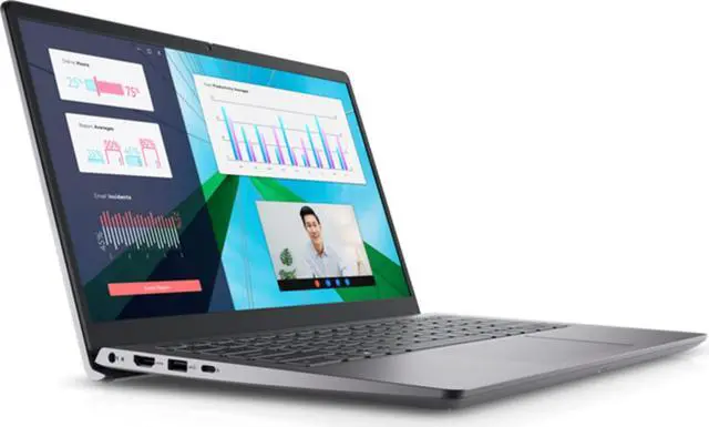 Alt view image 3 of 6 - Dell Vostro 3430 Laptop (2023) | 14" 1920x1080 FHD | Core i5-1335U - 256GB SSD Hard Drive - 16GB RAM | 10 cores @ 4.6 GHz Win 11 Pro Black