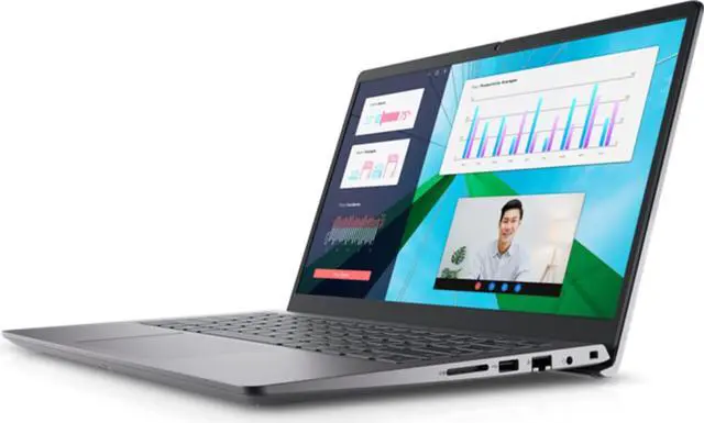 Alt view image 4 of 6 - Dell Vostro 3430 Laptop (2023) | 14" 1920x1080 FHD | Core i5-1335U - 256GB SSD Hard Drive - 16GB RAM | 10 cores @ 4.6 GHz Win 11 Pro Black