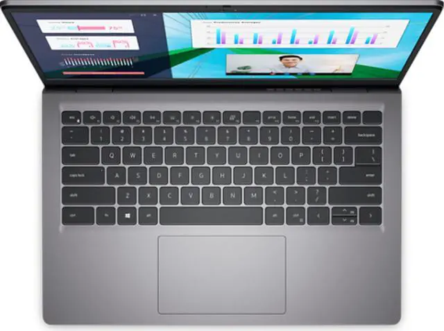 Alt view image 5 of 6 - Dell Vostro 3430 Laptop (2023) | 14" 1920x1080 FHD | Core i5-1335U - 256GB SSD Hard Drive - 16GB RAM | 10 cores @ 4.6 GHz Win 11 Pro Black