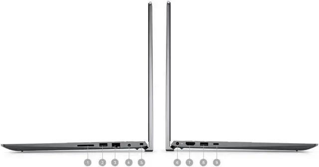 Alt view image 3 of 6 - Dell Vostro 5510 Laptop | 15.6" 1920x1080 FHD | Core i7-11370H - 512GB SSD Hard Drive - 32GB RAM | 4 cores @ 4.8 GHz Win 10 Pro Silver