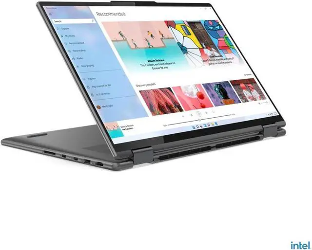 Main image of Lenovo Yoga 7 16IAP7 2-in-1 Laptop (2022) Touch | 16" 2560x1600 QHD+ | Core i5 - 1240P - 256GB SSD Hard Drive - 8GB RAM | 12 cores @ 4.4 GHz Win 11 Pro Black