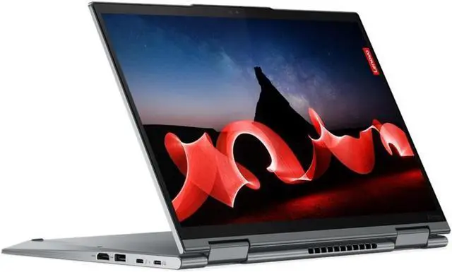 Main image of Lenovo ThinkPad X1 Yoga Gen 8 2-in-1 Laptop (2023) Touch | 14" 1920x1200 FHD+ | Core i5 - 1335U - 256GB SSD Hard Drive - 4GB RAM | 10 cores @ 4.6 GHz Win 11 Pro Silver