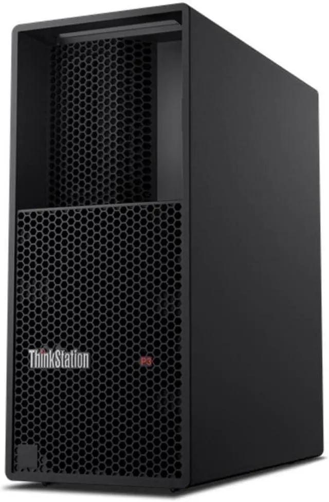 Alt view image 4 of 5 - Lenovo ThinkStation P3 MT Mini Tower Desktop (2024) | Core i5-13500 - 512GB SSD Hard Drive - 32GB RAM | 14 cores @ 4.8 GHz Win 11 Pro Black