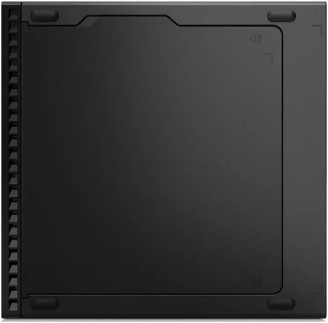 Alt view image 2 of 5 - Lenovo ThinkCentre M70q Gen 3 Micro Tower Desktop (2022) | Core i5-12400T - 256GB SSD Hard Drive - 32GB RAM | 6 cores @ 4.2 GHz Win 11 Pro Black