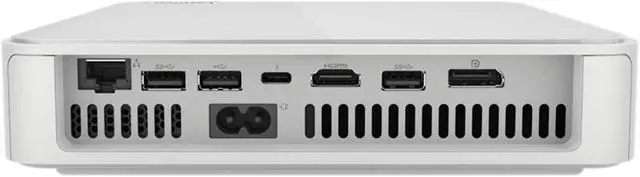 Alt view image 4 of 5 - Lenovo IdeaCentre 01IRH8 Micro Tower Desktop (2023) | Core i5-13500H - 2TB SSD Hard Drive - 64GB RAM | 12 cores @ 4.7 GHz Win 11 Pro Silver