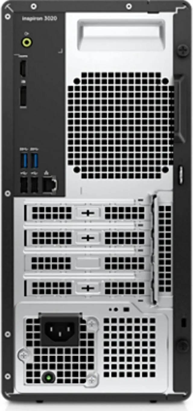 Alt view image 4 of 6 - Dell Inspiron 3020 MT Desktop (2023) | Core i5 - 13400 - 1TB SSD + 1TB HDD Hard Drive - 48GB RAM - Nvidia GeForce GTX 1650 | 10 cores @ 4.6 GHz - 4GB GDDR5 Win 11 Home Black