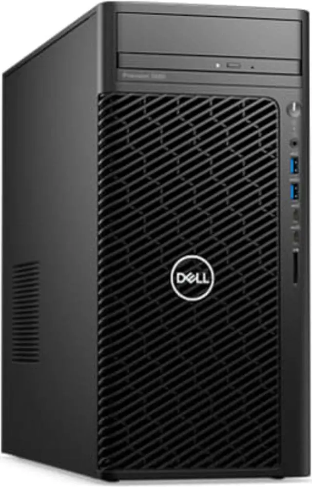 Alt view image 3 of 5 - Dell Precision T3660 Workstation Desktop (2022) | Core i5 - 12600K - 512GB SSD Hard Drive - 128GB RAM - Nvidia Quadro T1000 | 10 cores @ 4.9 GHz - 4GB GDDR6 Win 11 Pro Black