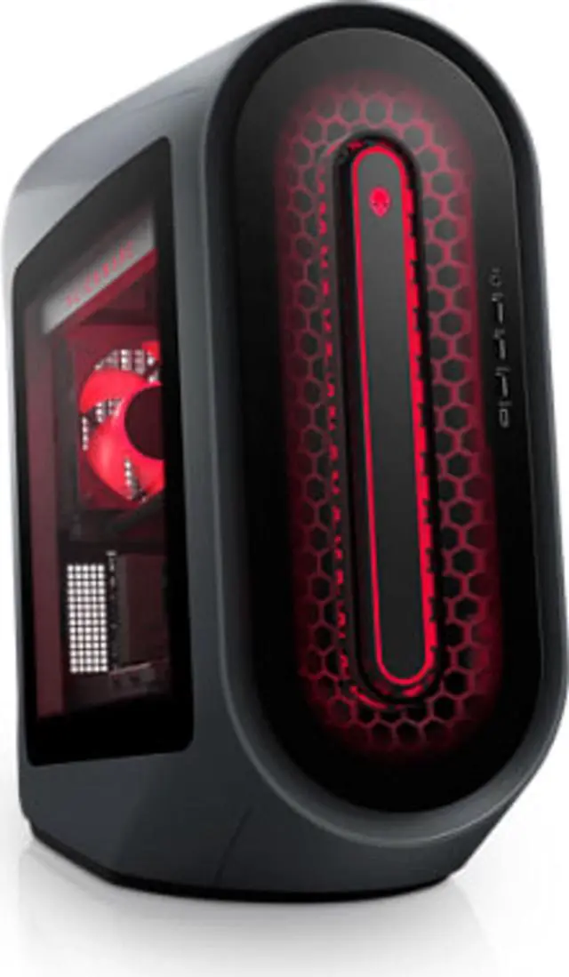 Alt view image 6 of 6 - Dell Alienware Aurora Ryzen Edition R15 Desktop (2023) | Ryzen 5 - 7600 - 256GB SSD Hard Drive - 8GB RAM - Nvidia GeForce RTX 3050 | 6 cores @ 5.1 GHz - 4GB GDDR6 Win 11 Pro Black
