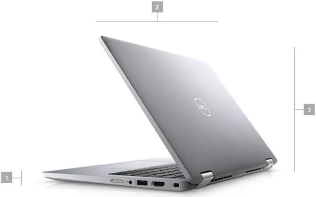 Alt view image 2 of 6 - Dell Latitude 5320 2-in-1 Laptop Touch | 13.3" 1920x1080 FHD | Core i7 - 1185G7 - 256GB SSD Hard Drive - 16GB RAM | 4 cores @ 4.4 GHz Win 11 Pro Black