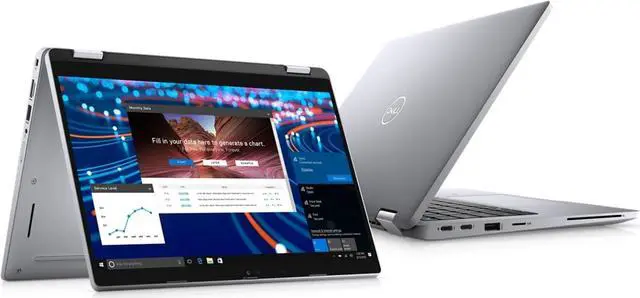 Alt view image 5 of 6 - Dell Latitude 5320 2-in-1 Laptop Touch | 13.3" 1920x1080 FHD | Core i7 - 1185G7 - 256GB SSD Hard Drive - 16GB RAM | 4 cores @ 4.4 GHz Win 11 Pro Black