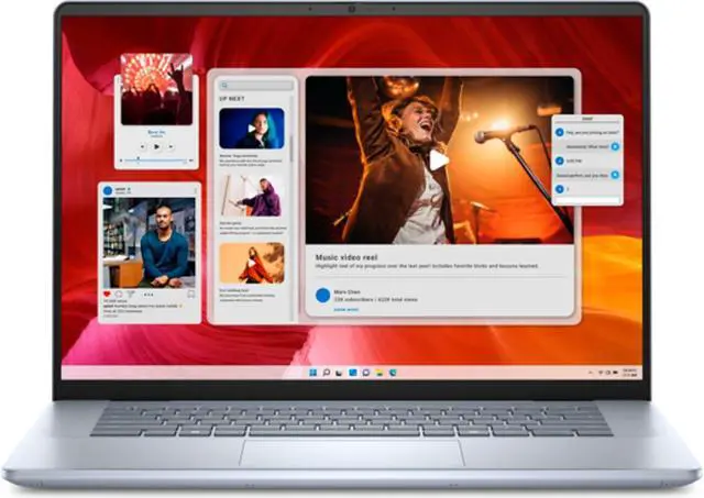 Alt view image 2 of 6 - Dell Inspiron 7640 Laptop (2024) | 16" 2560x1600 QHD+ | Core Ultra 7 - 155H - 2TB SSD Hard Drive - 64GB RAM - Nvidia GeForce RTX 4060 | 16 cores @ 4.8 GHz - 8GB GDDR6 Win 11 Home Blue