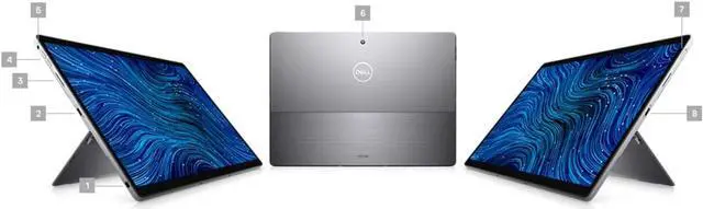 Alt view image 8 of 11 - Dell Latitude 7320 Detachable Detachable 2-in-1 Laptop | 13" 1920x1200 FHD+ | Core i5-1140G7 - 256GB SSD Hard Drive - 8GB RAM | 4 cores @ 4.2 GHz Win 11 Pro Silver