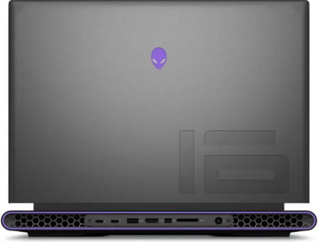 Alt view image 3 of 6 - Dell Alienware m16 Laptop (2023) | 16" 1920x1200 FHD+ | Core i7 - 13700HX - 1TB SSD Hard Drive - 64GB RAM - Nvidia GeForce RTX 4070 | 16 cores @ 5 GHz - 8GB GDDR6X Win 11 Pro Black