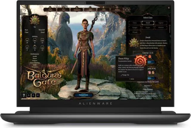 Alt view image 2 of 6 - Dell Alienware m16 Laptop (2023) | 16" 1920x1200 FHD+ | Core i7 - 13700HX - 1TB SSD Hard Drive - 64GB RAM - Nvidia GeForce RTX 4070 | 16 cores @ 5 GHz - 8GB GDDR6X Win 11 Pro Black