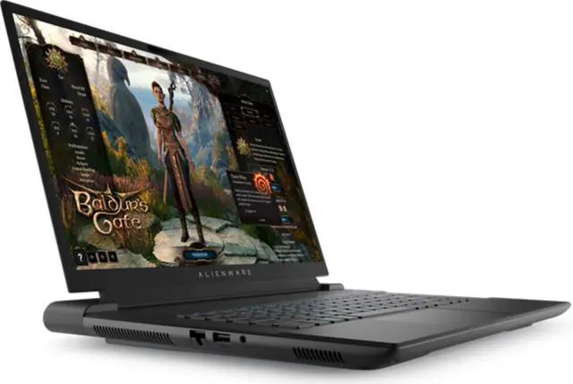 Alt view image 4 of 6 - Dell Alienware m16 Laptop (2023) | 16" 1920x1200 FHD+ | Core i7 - 13700HX - 1TB SSD Hard Drive - 64GB RAM - Nvidia GeForce RTX 4070 | 16 cores @ 5 GHz - 8GB GDDR6X Win 11 Pro Black