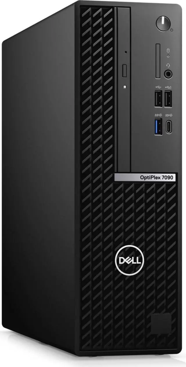 Alt view image 4 of 6 - Dell Optiplex 7090 SFF Small Form Factor Desktop | Core i5 - 10500 - 512GB SSD Hard Drive - 8GB RAM - AMD Radeon 540 | 6 cores @ 4.5 GHz - 4GB GDDR5 Win 11 Pro Black