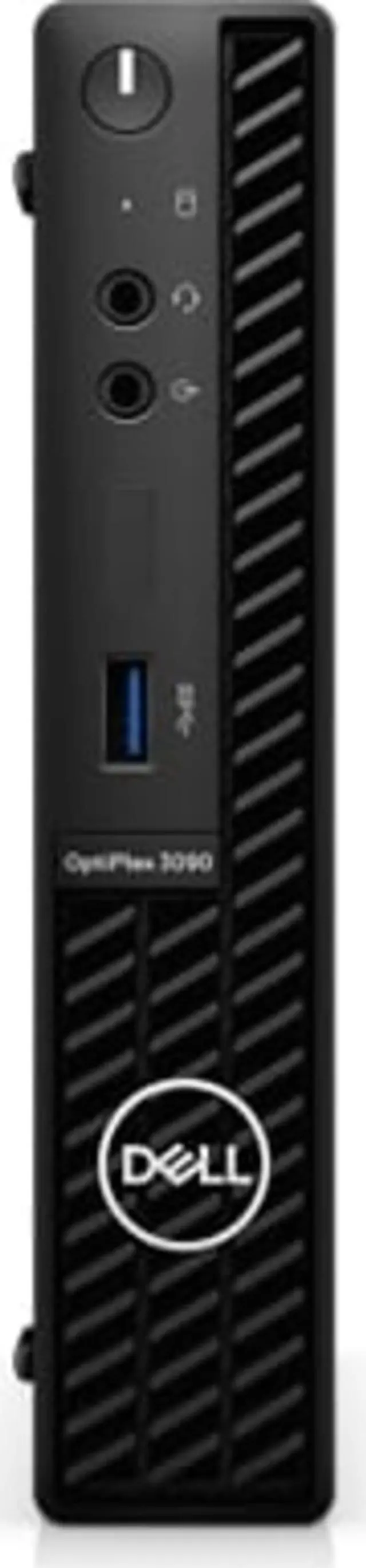 Alt view image 2 of 6 - Dell Optiplex 3090 Micro Tower Desktop | Core i3 - 10100T - 256GB SSD Hard Drive - 4GB RAM | 4 cores @ 3.8 GHz Win 11 Pro Black
