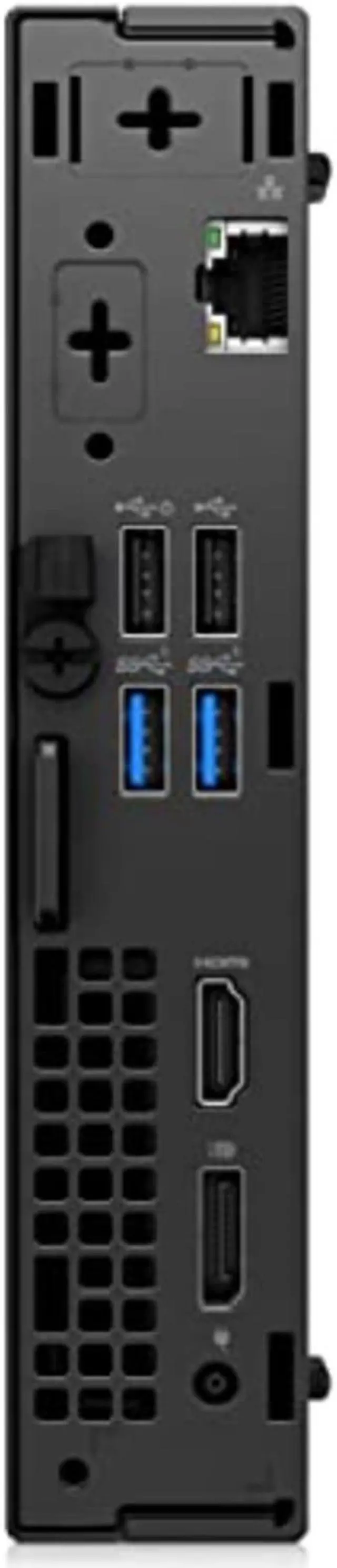 Alt view image 4 of 6 - Dell Optiplex 3000 Micro Tower Desktop (2022) | Core i5 - 12500T - 256GB SSD Hard Drive - 4GB RAM | 6 cores @ 4.4 GHz Win 11 Pro Black