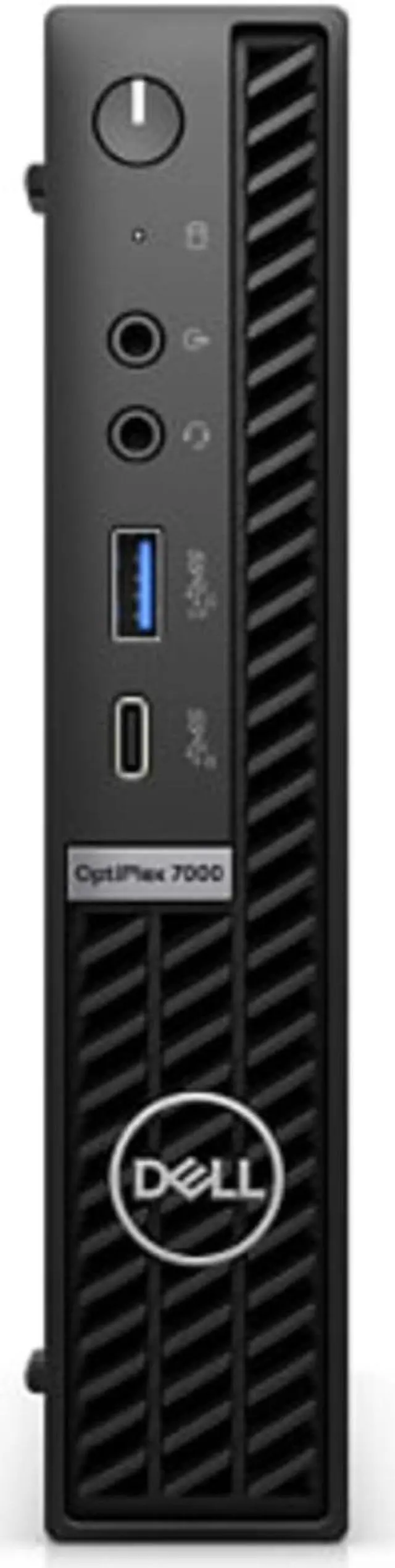 Alt view image 2 of 5 - Dell Optiplex 7000 Micro Desktop (2022) | Core i5 - 12500 - 256GB SSD Hard Drive - 4GB RAM | 6 cores @ 4.6 GHz Win 11 Pro Black