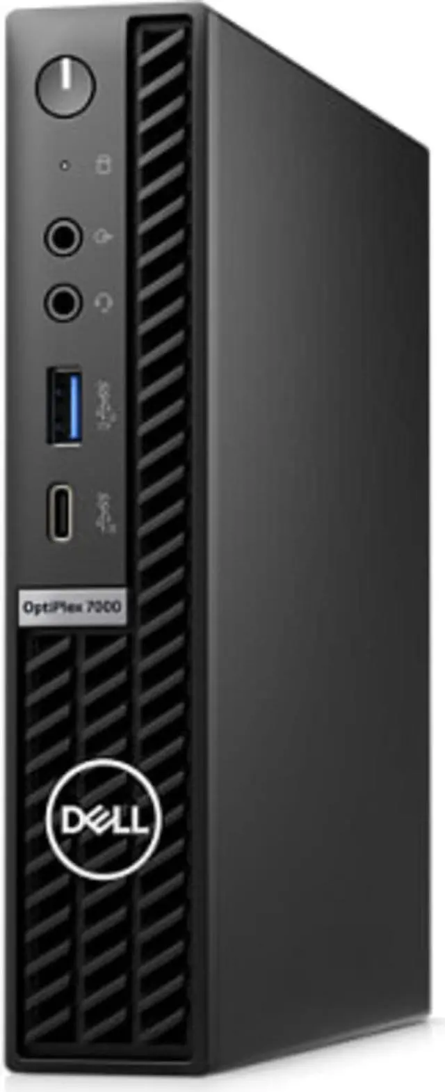Alt view image 3 of 5 - Dell Optiplex 7000 Micro Desktop (2022) | Core i5 - 12500 - 256GB SSD Hard Drive - 4GB RAM | 6 cores @ 4.6 GHz Win 11 Pro Black