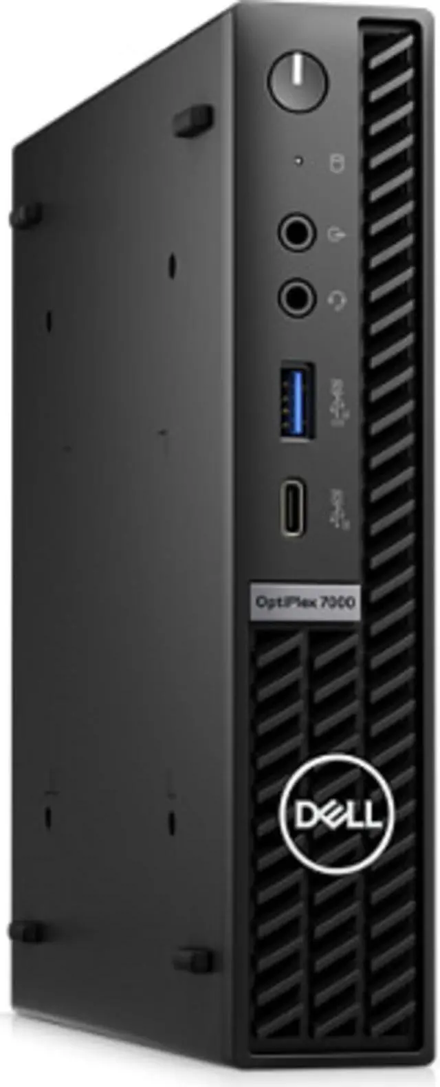 Alt view image 4 of 5 - Dell Optiplex 7000 Micro Desktop (2022) | Core i5 - 12500 - 256GB SSD Hard Drive - 4GB RAM | 6 cores @ 4.6 GHz Win 11 Pro Black
