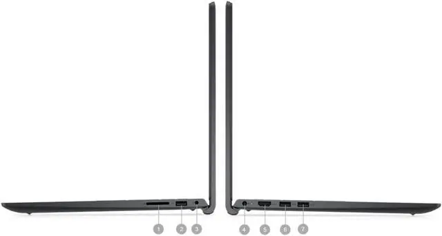 Alt view image 3 of 6 - Dell Inspiron 3511 Laptop | 15.6" 1920x1080 FHD | Core i5 - 1135G7 - 128GB SSD + 1TB HDD Hard Drive - 64GB RAM | 4 cores @ 4.2 GHz Win 10 Pro Black