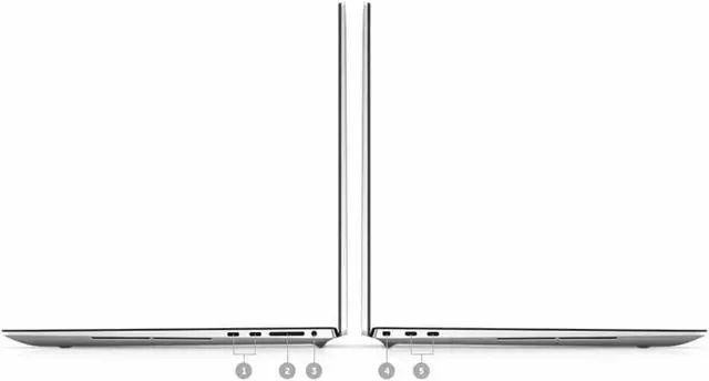 Alt view image 3 of 6 - Dell XPS 9710 Laptop | 17" 1920x1200 FHD+ | Core i5 - 11400H - 1TB SSD Hard Drive - 32GB RAM | 6 cores @ 4.5 GHz Win 11 Pro Silver