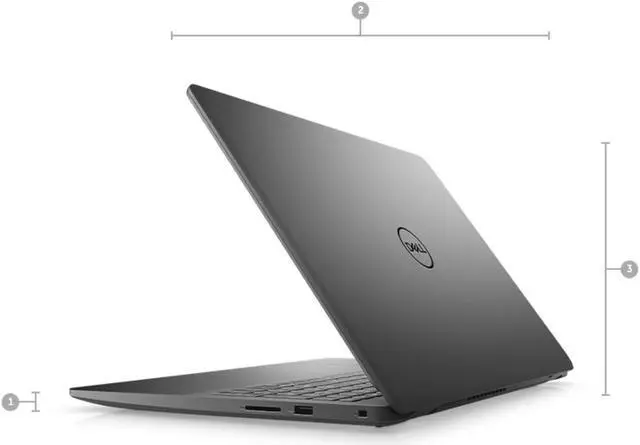 Alt view image 2 of 6 - Dell Inspiron 3502 Laptop | 15.6" 1366x768 HD | Pentium Silver - N5030 - 128GB SSD Hard Drive - 8GB RAM | 4 cores @ 3.1 GHz Win 11 Pro Black
