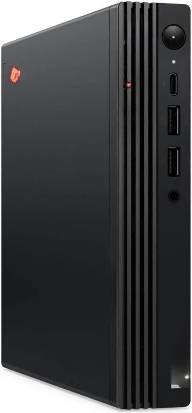 Main image of Lenovo ThinkCentre M60q Chromebox Micro Tower Desktop (2022) | Core i3 - 1215U - 128GB SSD Hard Drive - 8GB RAM | 6 cores @ 4.4 GHz Chrome OS Black
