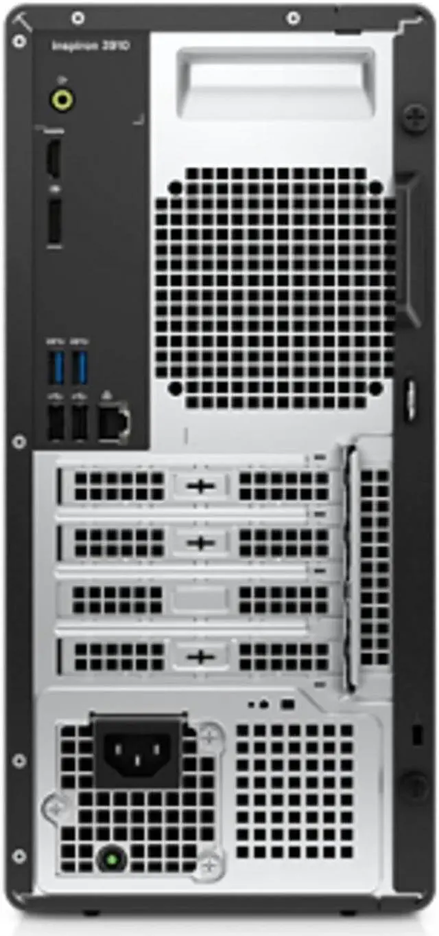 Alt view image 9 of 9 - Dell Inspiron 3910 Desktop (2022) | Core i5-12400 - 256GB SSD Hard Drive - 12GB RAM | 6 cores @ 4.4 GHz Win 11 Home Black