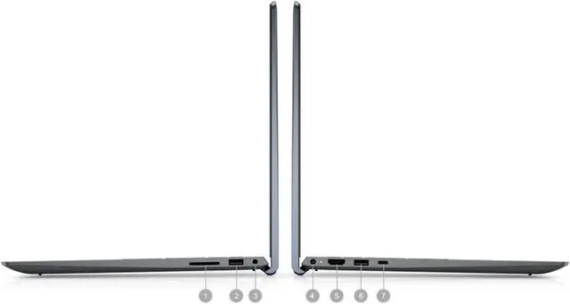 Alt view image 3 of 6 - Dell Inspiron 5515 Laptop | 15.6" 1920x1080 FHD | Ryzen 5 - 5500 - 512GB SSD Hard Drive - 16GB RAM | 6 cores @ 4.2 GHz Win 11 Home Silver