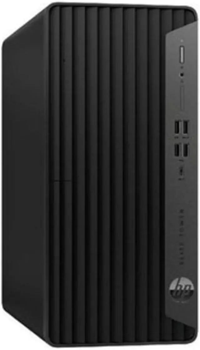 Main image of HP EliteDesk 600 G9 Tower Desktop (2023) | Core i5 - 12500 - 512GB SSD Hard Drive - 32GB RAM | 6 cores @ 4.6 GHz Win 11 Pro Black