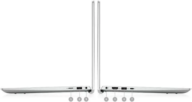 Alt view image 3 of 6 - Dell Inspiron 5402 Laptop | 14" 1920x1080 FHD | Core i5 - 1135G7 - 512GB SSD Hard Drive - 16GB RAM | 4 cores @ 4.2 GHz Win 11 Home Silver