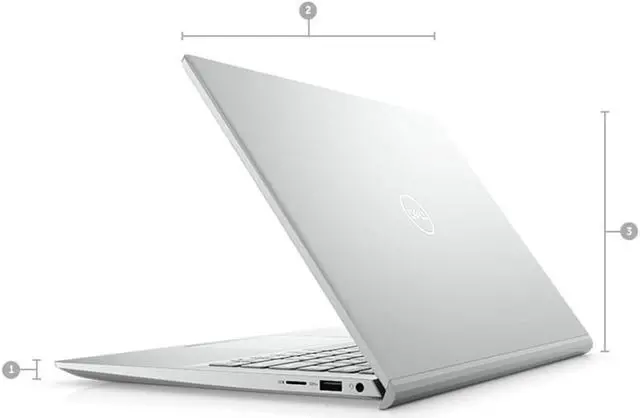 Alt view image 2 of 6 - Dell Inspiron 5402 Laptop | 14" 1920x1080 FHD | Core i5 - 1135G7 - 512GB SSD Hard Drive - 16GB RAM | 4 cores @ 4.2 GHz Win 11 Home Silver