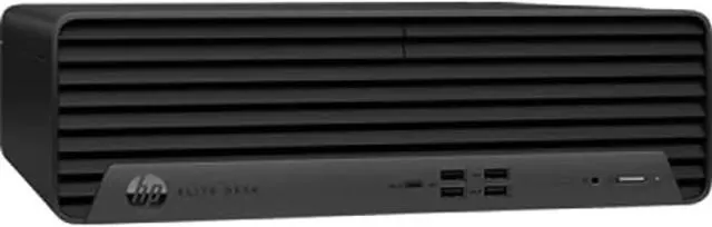 Main image of HP EliteDesk 800 G9 SFF Desktop (2023) | Core i7 - 12700T - 256GB SSD Hard Drive - 8GB RAM | 12 cores @ 4.7 GHz Win 11 Pro Black