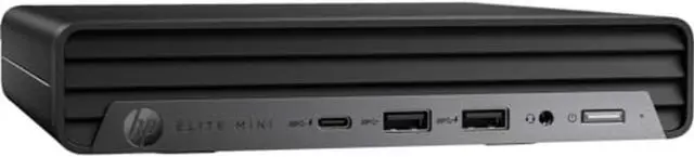 Alt view image 5 of 5 - HP EliteDesk 800 G9 Mini Desktop (2023) | Core i5 - 13500T - 512GB SSD Hard Drive - 4GB RAM - Nvidia GeForce RTX 3050 | 14 cores @ 4.6 GHz - 4GB GDDR6 Win 11 Pro Black