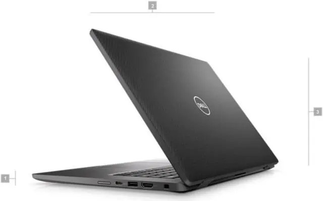 Alt view image 2 of 6 - Dell Latitude 7530 Laptop (2022) | 15.6" 1920x1080 FHD | Core i5 - 1235U - 256GB SSD Hard Drive - 16GB RAM | 10 cores @ 4.4 GHz Win 11 Pro Black