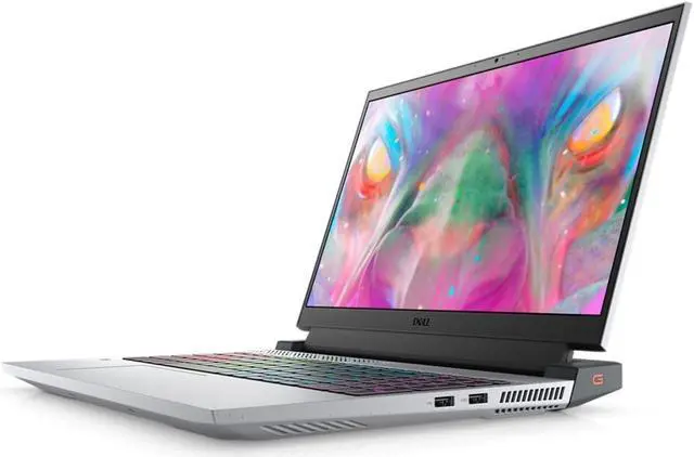 Alt view image 5 of 6 - Dell G5 5510 Laptop | 15.6" 1920x1080 FHD | Core i5 - 10200H - 256GB SSD Hard Drive - 8GB RAM - Nvidia GeForce GTX 1650 | 4 cores @ 4.1 GHz - 4GB GDDR5 Win 10 Home Black