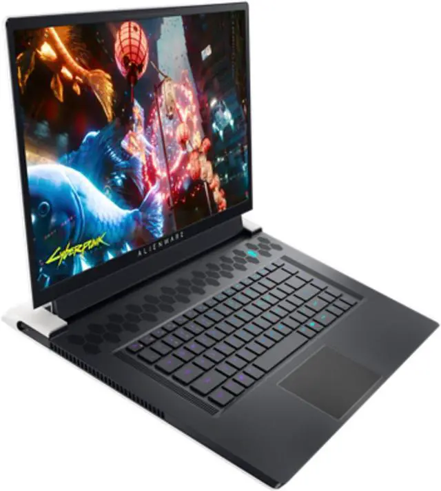 Alt view image 2 of 6 - Dell Alienware X17 R2 Laptop (2022) | 17.3" 1920x1080 FHD 165Hz | Core i7 - 12700H - 1TB SSD Hard Drive - 24GB RAM - Nvidia GeForce RTX 3070 Ti | 14 cores @ 4.7 GHz - 8GB GDDR6X Win 11 Pro White