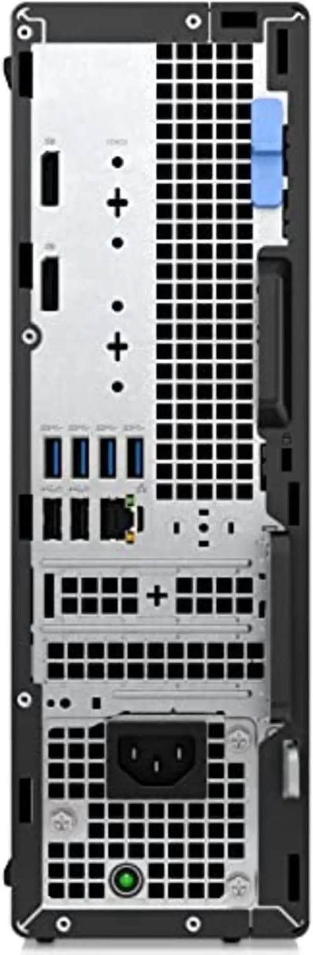 Alt view image 3 of 5 - Dell Optiplex 5000 SFF Desktop (2022) | Core i5 - 12500 - 256GB SSD Hard Drive - 16GB RAM - AMD RADEON RX 640 | 6 cores @ 4.6 GHz - 4GB GDDR5 Win 11 Pro Black