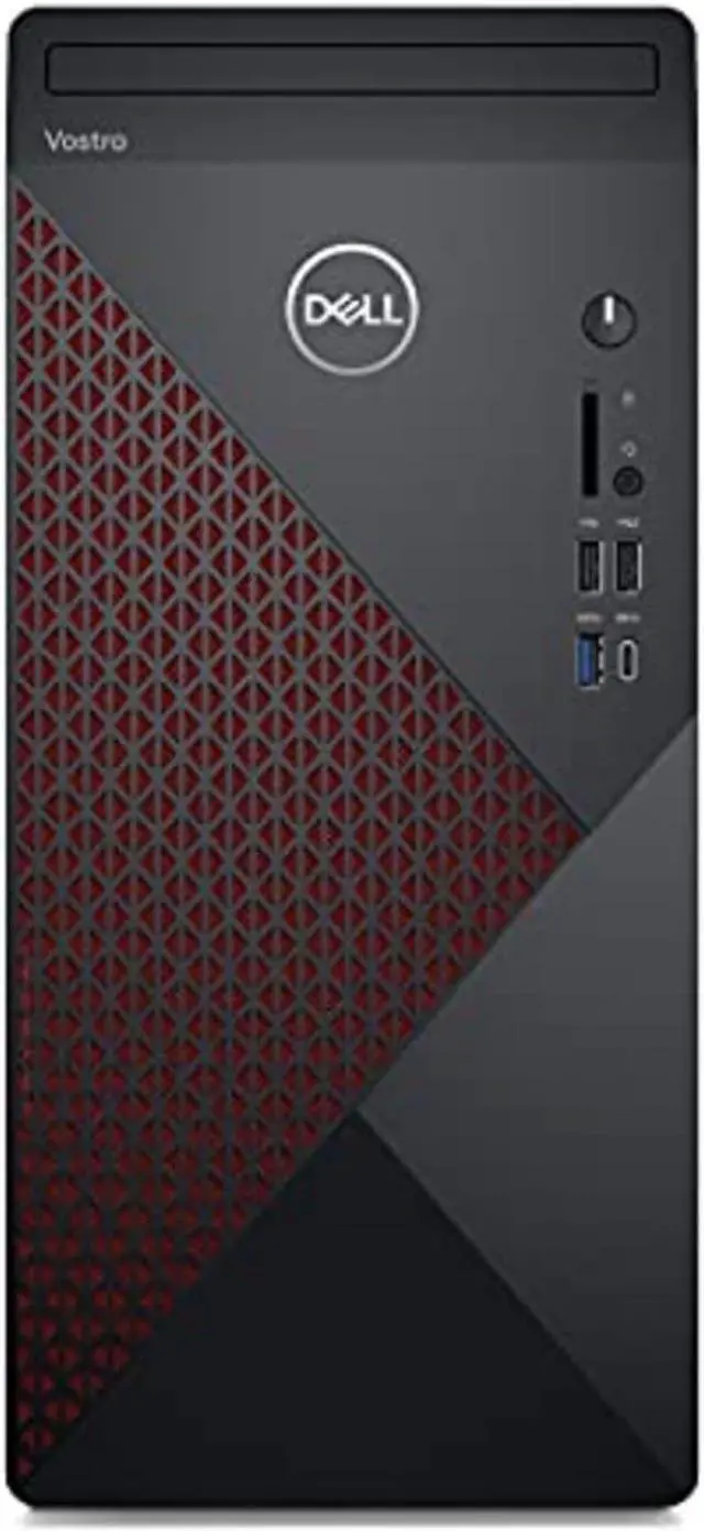 Alt view image 5 of 6 - Dell Vostro 5880 Desktop | Core i5 - 10400 - 1TB SSD Hard Drive - 16GB RAM | 6 cores @ 4.3 GHz Win 10 Pro Black