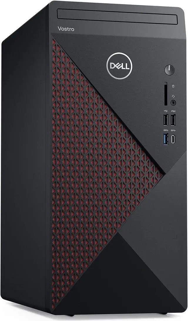 Alt view image 6 of 6 - Dell Vostro 5880 Desktop | Core i5 - 10400 - 1TB SSD Hard Drive - 16GB RAM | 6 cores @ 4.3 GHz Win 10 Pro Black