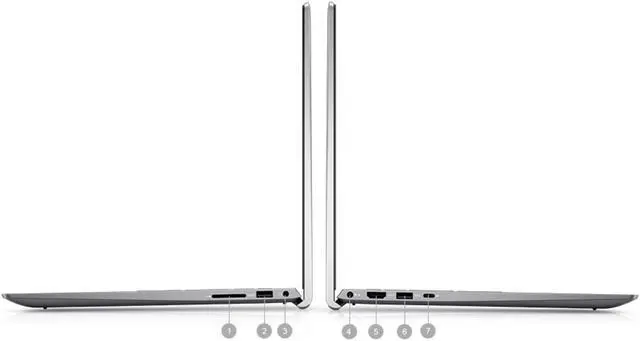 Alt view image 3 of 6 - Dell Inspiron 5510 Laptop | 15.6" 1920x1080 FHD | Core i7 - 11390H - 1TB SSD Hard Drive - 32GB RAM - Nvidia GeForce MX450 | 4 cores @ 5 GHz - 2GB GDDR5 Win 11 Pro Silver