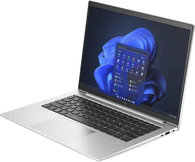 Alt view image 5 of 5 - HP EliteBook 1040 G10 Laptop (2023) | 14" 1920x1200 FHD+ | Core i5 - 1345U - 128GB SSD Hard Drive - 8GB RAM | 10 cores @ 4.7 GHz Win 11 Pro Silver
