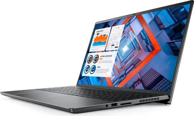 Alt view image 5 of 6 - Dell Vostro 7510 Laptop | 15.6" 1920x1080 FHD | Core i5 - 11400H - 512GB SSD Hard Drive - 8GB RAM - Nvidia GeForce RTX 3050 | 6 cores @ 4.5 GHz - 4GB GDDR6 Win 11 Pro Black