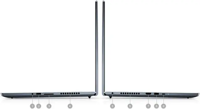 Alt view image 3 of 6 - Dell Inspiron 7610 Laptop | 16" 2560x1600 QHD+ | Core i5 - 11400H - 256GB SSD Hard Drive - 8GB RAM | 6 cores @ 4.5 GHz Win 11 Home Blue