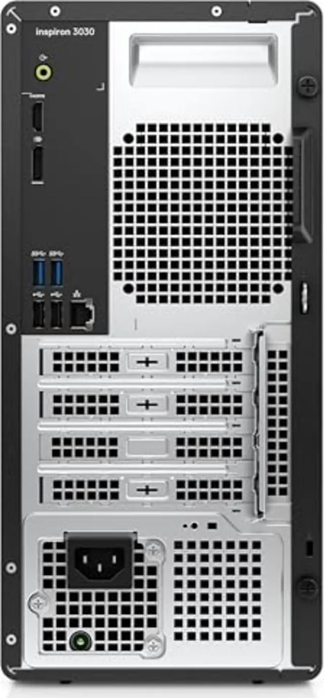 Alt view image 3 of 6 - Dell Inspiron 3030 MT Desktop (2024) | Core i3 - 14100 - 512GB SSD Hard Drive - 8GB RAM | 4 cores @ 4.7 GHz Win 11 Home Black