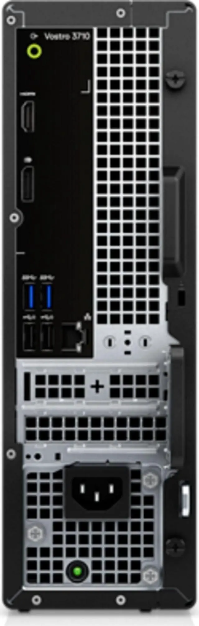 Alt view image 9 of 9 - Dell Vostro 3710 SFF Desktop (2022) | Core i5 - 12400 - 256GB SSD Hard Drive - 8GB RAM | 6 cores @ 4.4 GHz Win 11 Pro Black