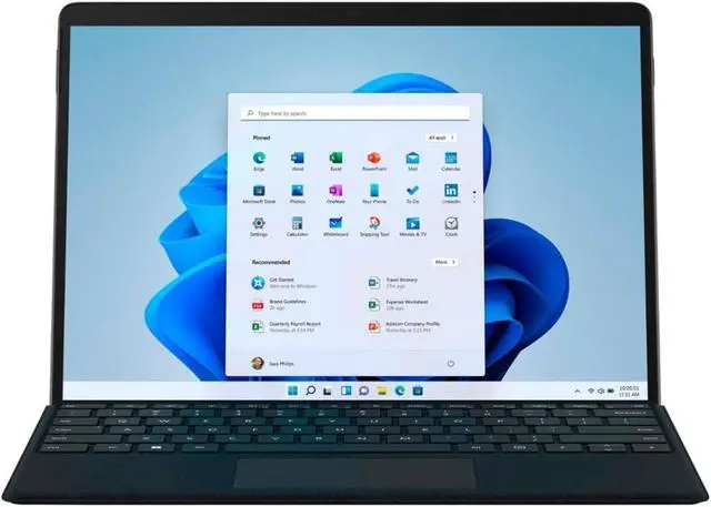 Alt view image 4 of 5 - Microsoft Surface Pro 8 Detachable Detachable 2-in-1 Laptop Tablet Touch | 13" 2880x1920 QHD+ | Core i7 - 1185G7 - 1TB SSD Hard Drive - 32GB RAM | 4 cores @ 4.4 GHz Win 11 Pro Silver
